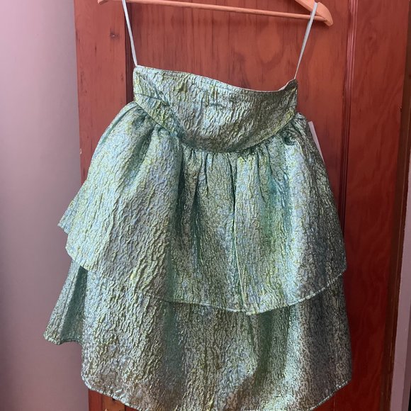 NWT: AMYLYNN Sara Strapless Tiered Dress - Size Small - Picture 2 of 6